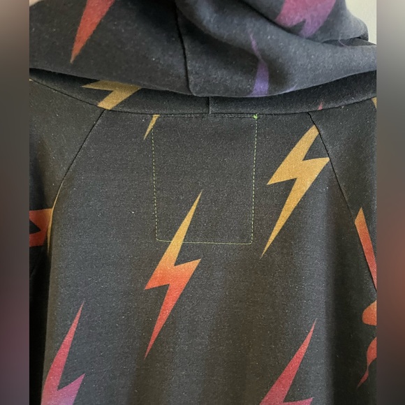 Aviator Nation Repeat Bolt Zip Up Hoodie - Picture 3 of 6